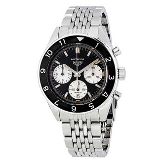 Tag Heuer Heritage Automatic Black Dial Mens Watch CBE2110.BA0687