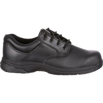 Rocky SlipStop 911 Plain Toe Oxford Shoe in Black at Nordstrom, Size 10.5