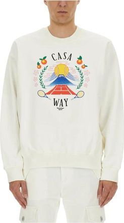 Casablanca Hombre, Sudaderas, Blanco, Talla: XL