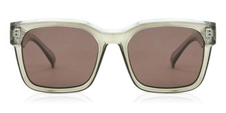 Spy DESSA Polarized 6700000000241 Womens Sunglasses Green Size 56