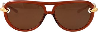 Bottega Veneta Aviator Sunglasses Bv1418 S 004