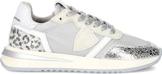 Philippe Model Sneakers Tropez 2.1 Running - Dames - Sneakers - Grijs - 36 EU - Leer - Schoenen