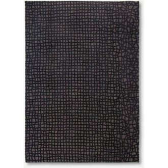 Louis De Poortere TRAMMEL DESIGN - TAPPETO STRUTTURATO - Prodotto in Belgio - Tessuto piatto jacquard meccanico - Rifinito a mano - Antiscivolo naturale - 100%