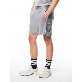 Sergio Tacchini Cresta Velour Short in Sleet at Nordstrom, Size Xxx-Large