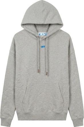 Off-white Hoodie van French Terry - Heren - Hoodies - Grijs - XS - Katoen - Hoodies & sweatvesten