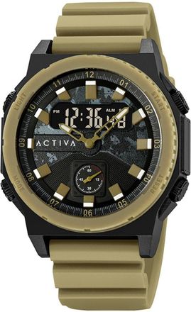 Invicta Activa X Invicta DIGITAL ESSENTIALS ACW2355-002 Heren Horloge - Quartz Uurwerk - Plastic met zwarte Wijzerplaat - 47mm