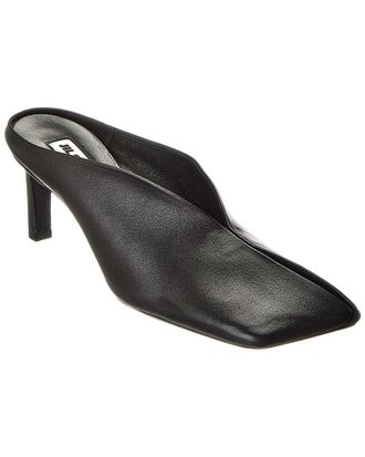 Jil Sander Logo Leather Mule