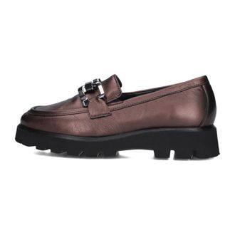 Sioux Schoenen, Dames, Bruin, 39 EU, Wol, Bruine Loafers voor Dames