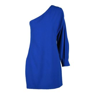 Access Fashion Access Fashion, Dames, Jurken, Blauw, Maat: XS Viscose