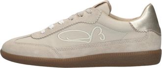 Fred De La Bretoniere Pearl Sign - Dames - Sneakers - Beige - 38 EU - Katoen - Schoenen