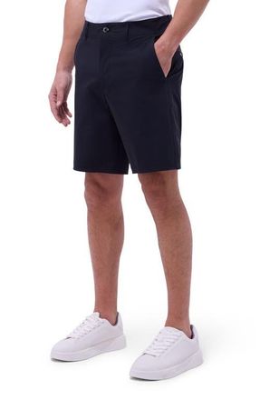 Bugatchi Theo Tech Shorts in Black at Nordstrom, Size 32