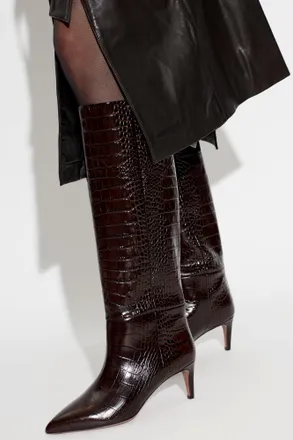 PARIS TEXAS Heeled Knee-high Boots Stiletto, Womens, Brown