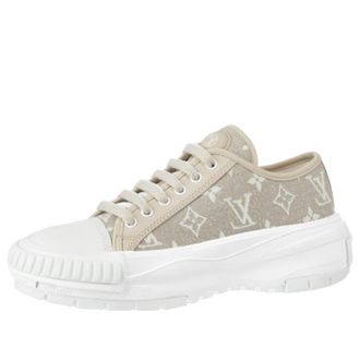 Louis Vuitton (WMNS) LOUIS VUITTON Squad Sneakers Beige Monogram 1AB1A2