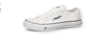 Dockers by Gerli Slip-On Sneaker DOCKERS BY GERLI, Damen, Gr. 42, weiss (wei&szlig;), Textil, Schuhe Slip-On Sneaker, Sneaker, Schlupfschuh, Freizeitschuh mit Zierschn&uuml;rung