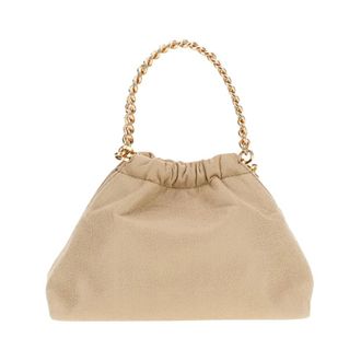 Stella McCartney Falabella Mini - Dames - Handtassen - Beige - ONE Size - Polyester - Tassen