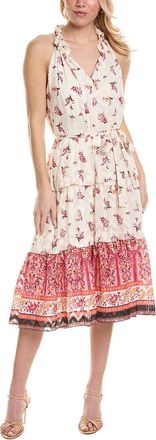 Kobi Halperin Johnson Halter Midi Dress