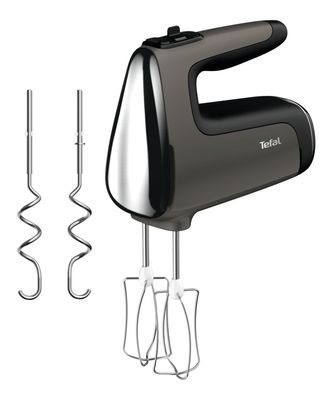 T-fal Powermix Silence Ht650e38 Batidora De Mano Plata Gris