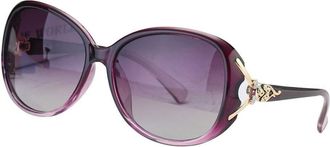 Generic Polarized Sunglasses for Ladies with UV Protection and Large Frame Design, Perfect for Shopping and Travel