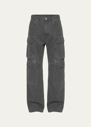 DRKSHDW RICK OWENS Mens Denim Cargo Jeans