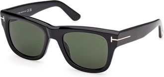 Tom Ford FT1304 FINN-02 01N Mens Sunglasses Black Size 53