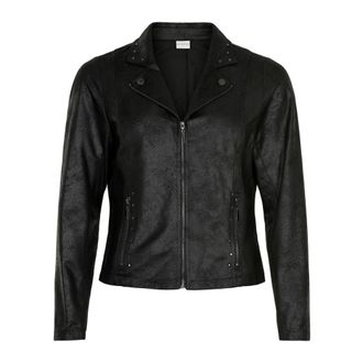 In Front Stylish Mapelina Jacket with Zipper Pockets - female - IN FRONT - Light Jackets - Black - 2XL - Jackets