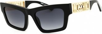 Moschino Grey Shaded Square Ladies Sunglasses MOS171/S 0807/9O 53