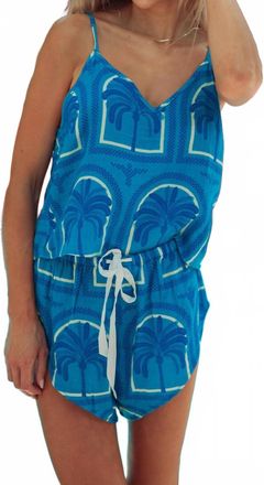 Kilo Brava Cami & Short Set In Resort Palms