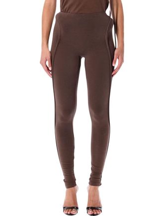 Ottolinger Sculpted Hip Brown Organic Cotton Leggings