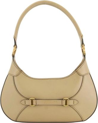 The Bridge Isabella Schoudertas - Dames - Schoudertassen - Beige - ONE Size - Leer - Tassen