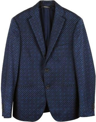 Christopher Kane Black & navy jacquard blazer Size M