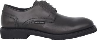 Mephisto Handgemaakte veterschoen - Heren - Nette schoenen - Grijs - 40 EU - Leer - Schoenen