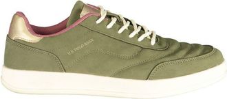 U.S.Polo Association Verde Fabric Womens Womens Sneaker