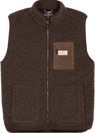 Amundsen & Scott Heroes Wool Fleece Vest Mens in Cowboy at Nordstrom, Size Xx-Large