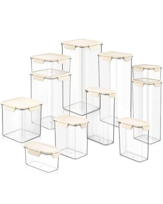 Sorbus 11-Pack Stackable Food Storage Containers