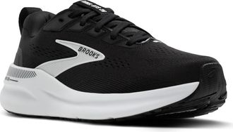 Brooks Ariel GTS 26 Running Shoe in Black/Grey/White at Nordstrom, Size 10.5