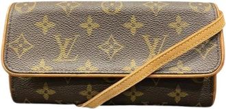Louis Vuitton Pre-owned Clutches, female, Brown, Size: ONE SIZE Pre-owned Plastic Clutch