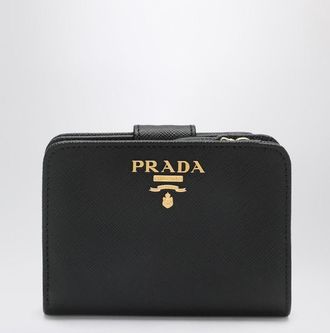 Prada Small black Saffiano leather wallet