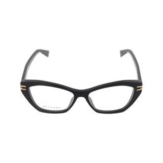 Bulgari B.zero1 Cat Eye Montuur - unisex - Accessoires - Zwart - Maat: 52 MM