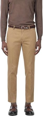 Mason's Milano Chino Broek - Heren - Chinos - Beige - 2XL - Katoen - Broeken