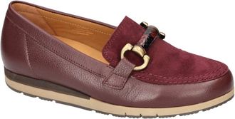Gabor Schoenen, Dames, Rood, 37 1/2 EU, Leer, Slippers
