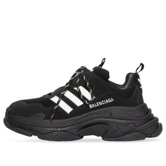 Balenciaga Adidas x Balenciaga Triple S Sneaker Black White 712821W2ZB21090