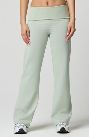 Florence By Mills Sport Sheen Foldover Pants in Desert Sage at Nordstrom, Size Xx-Large