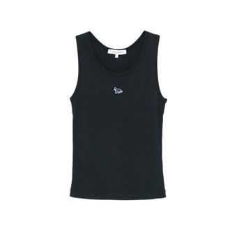 Maison Kitsun&eacute; Ribbed Emblem Tank Top