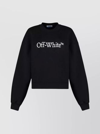 Off-white logo print sweatshirt