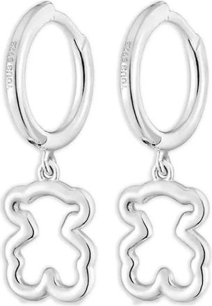 Tous Orecchini a cerchio New Silueta - Argento