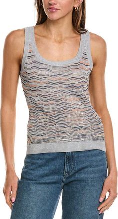M Missoni Knit Wool-Blend Top