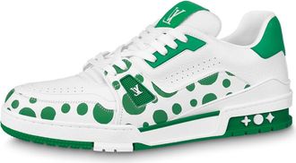 Louis Vuitton x YAYOI KUSAMA Sneaker White Green 1AB8KQ