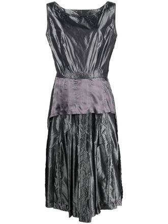 Maison Margiela Abito midi smanicato - Grigio