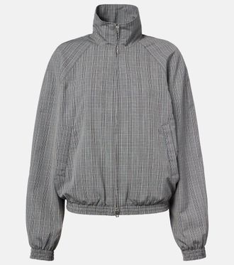 Acne Studios Giacca in tessuto tecnico a quadri