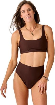 Carve Designs Lani Pocket Compression Bottom in Coffee at Nordstrom, Size Xx-Small